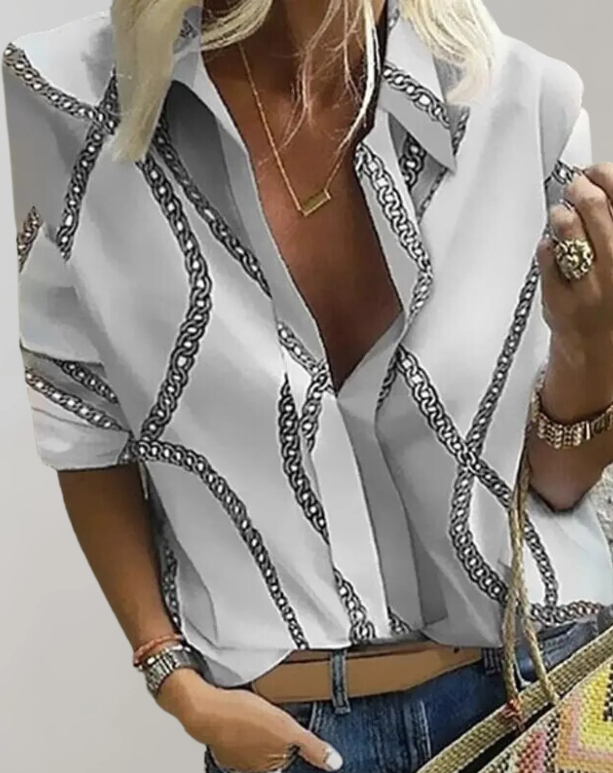 Bucha® | Women'S Casual Blouse Long Sleeve - Image 3