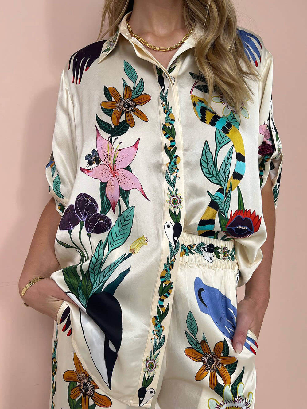 Buchmiller® | Casual Shirt And Pants Set For Women