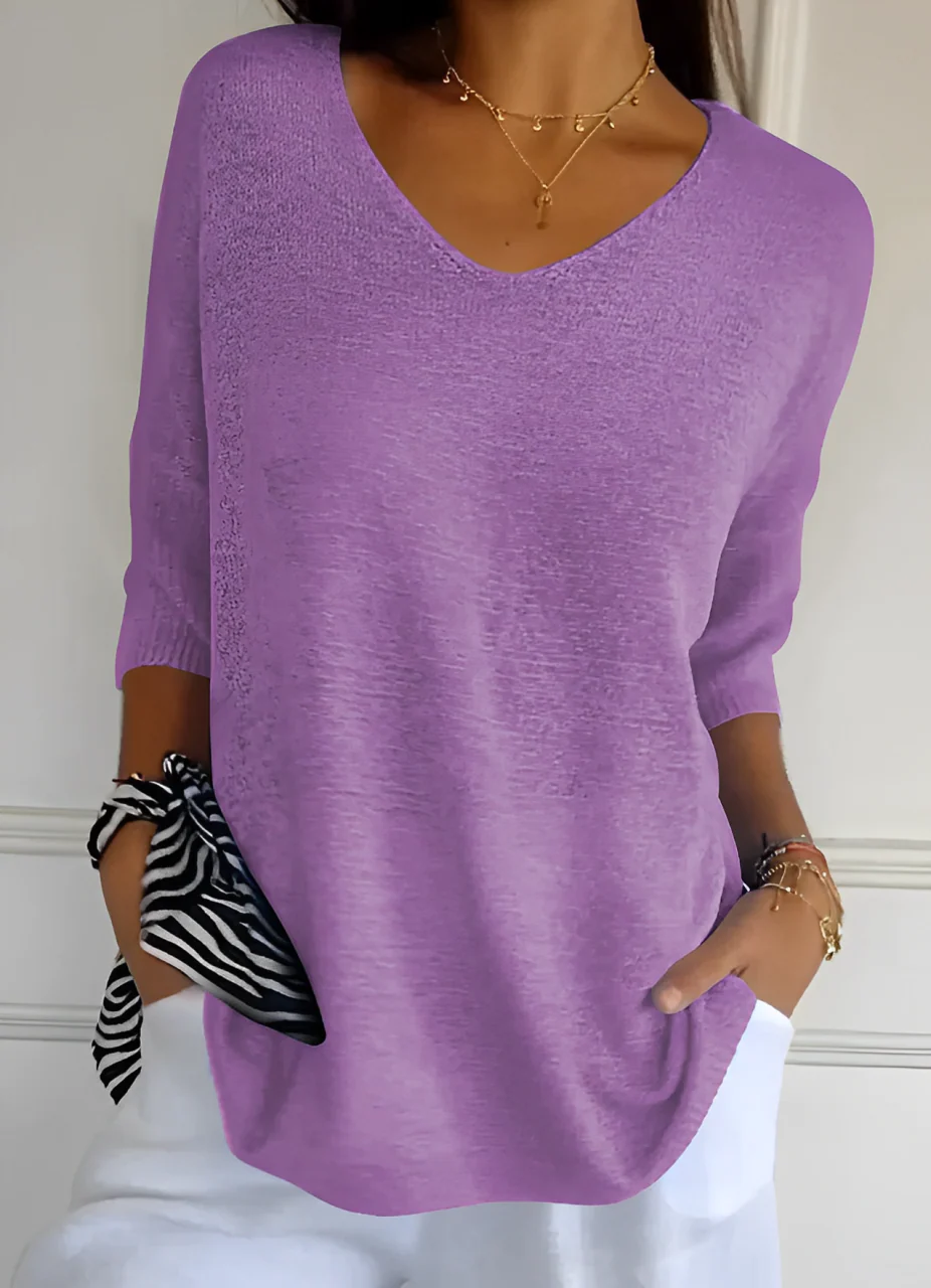 Buckels® | Casual V-Neck Soft Top - Image 2