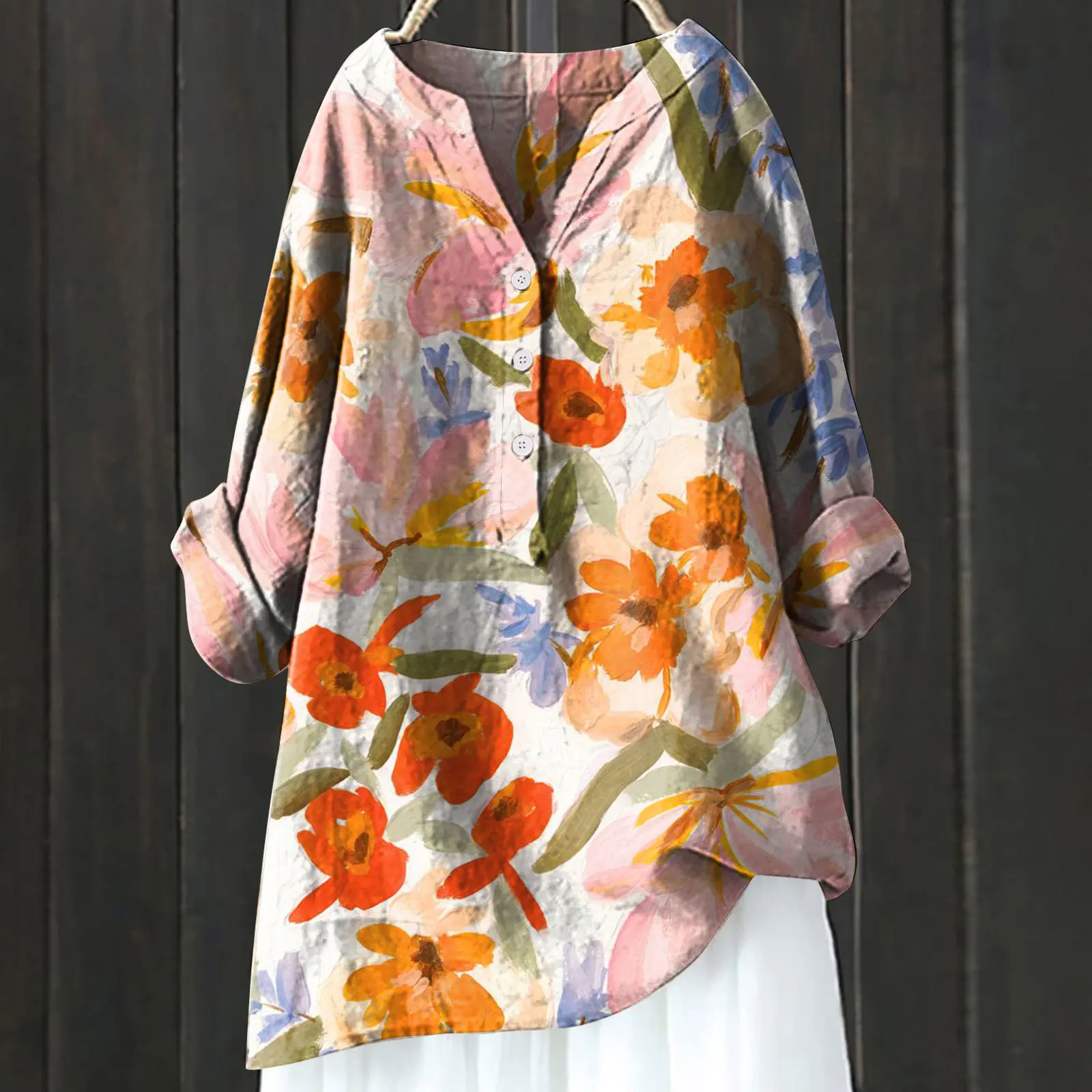 Buckler® | Comfortable Blouse With A Floral Pattern - Image 9