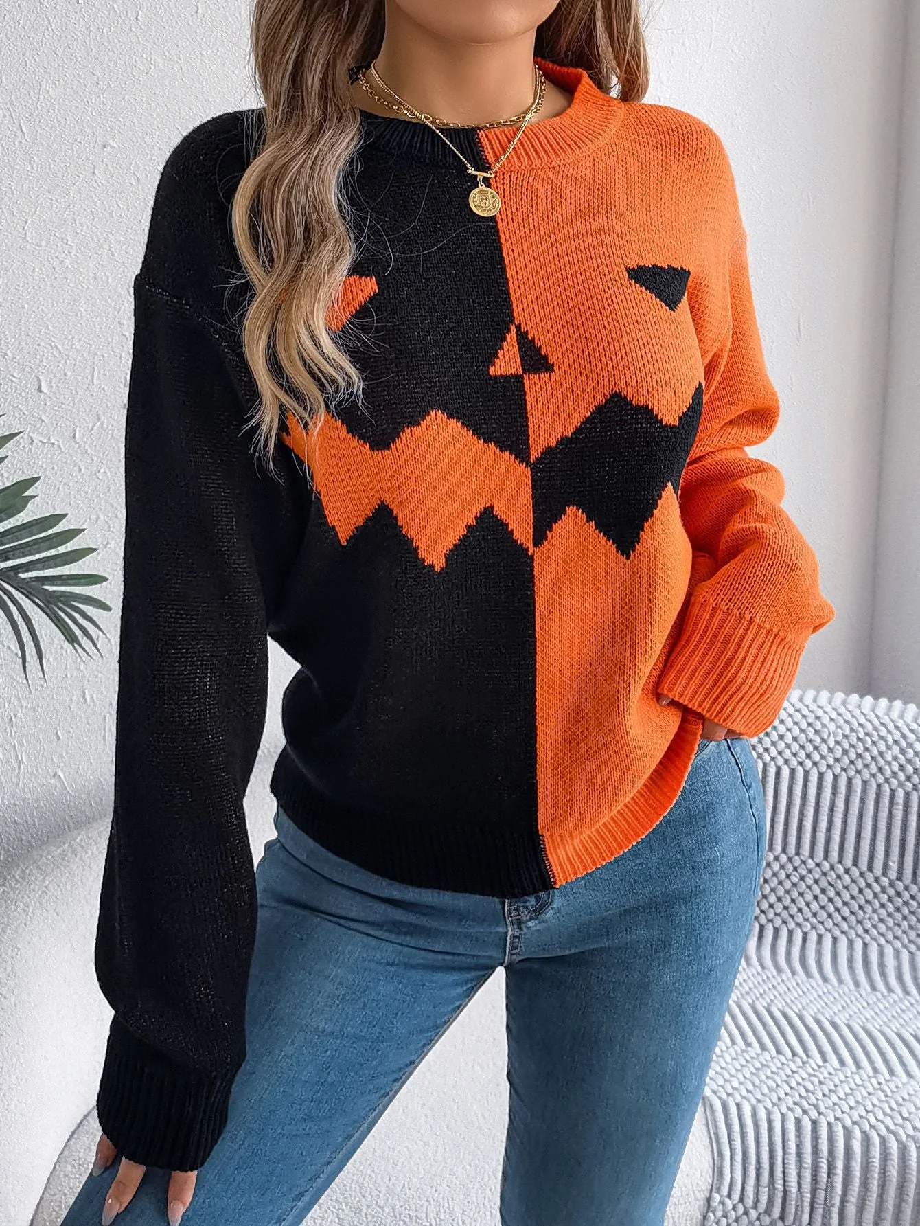 Camila | Cozy autumn knit sweater - Image 3