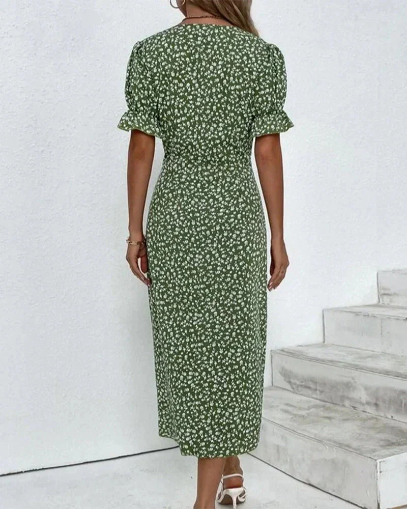 Camila® | Women'S Floral Dress With Short Sleeves - Image 2
