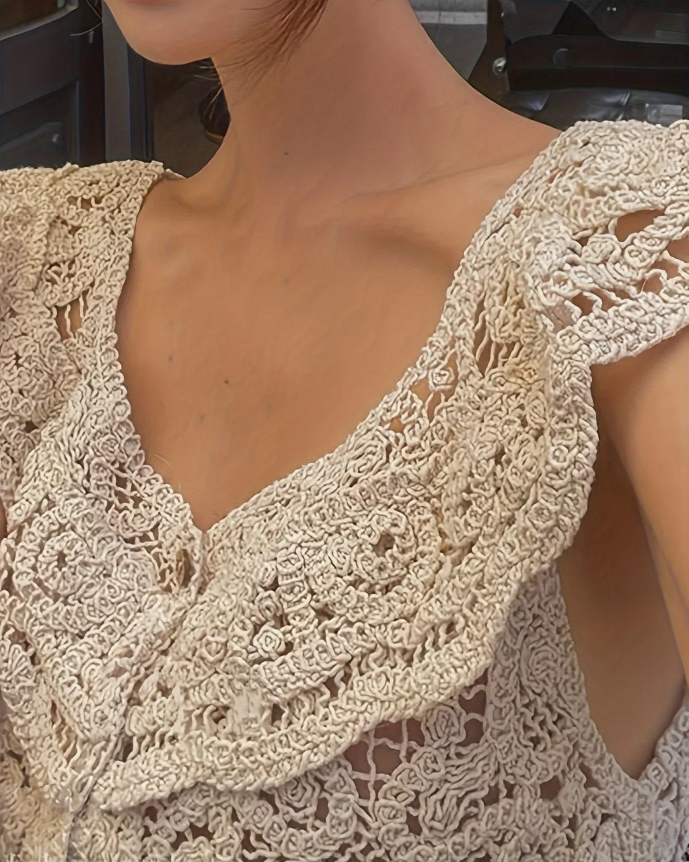 Cándida® | Elegant Boho Blouse With Button Placket - Image 4
