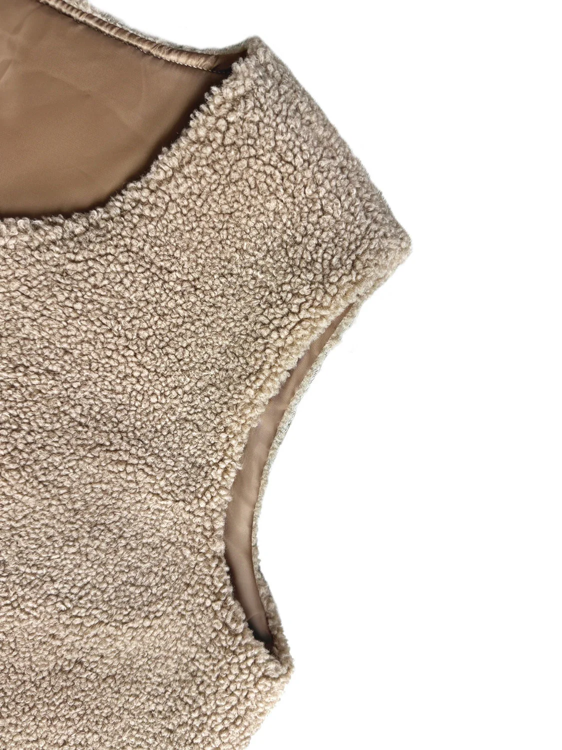 Caridad | Buttoned vest coat with pockets - Image 4