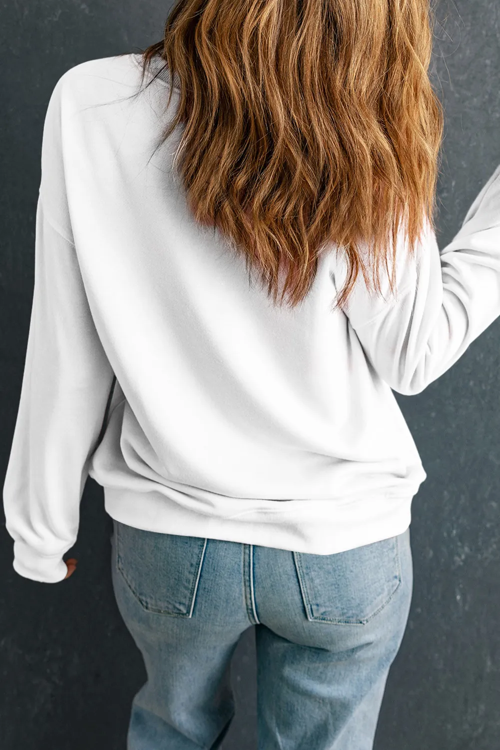 Carina | JOY crew neck long sleeve sweatshirt - Image 3