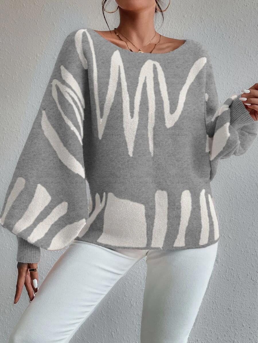 Carina | Classic and elegant winter sweater - Image 3