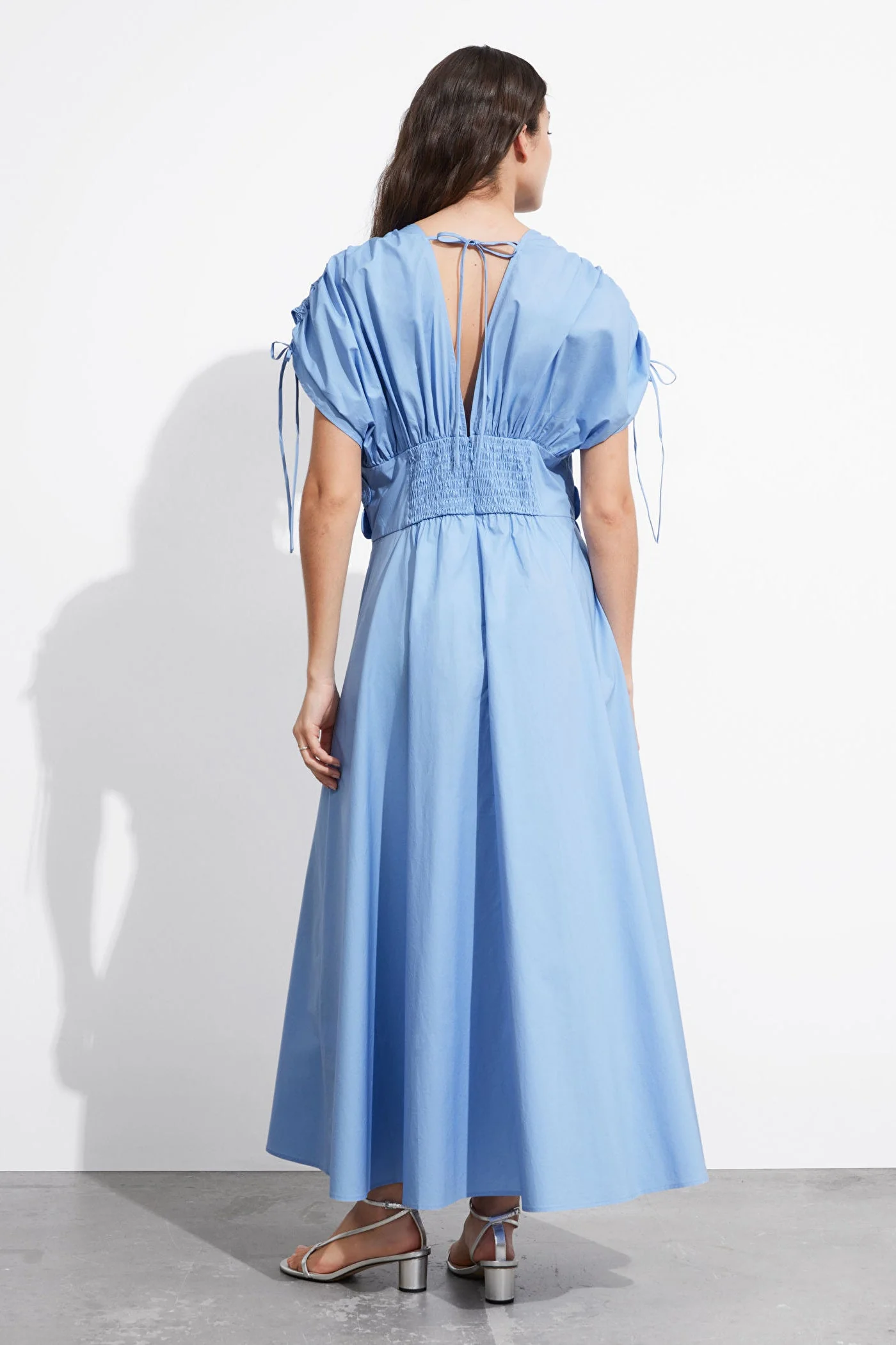 Carla® | V-Neck Maxi Dress With Floral Appliqué - Image 2