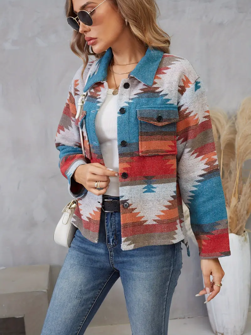 Carla | Vintage style cotton jacket - Image 2