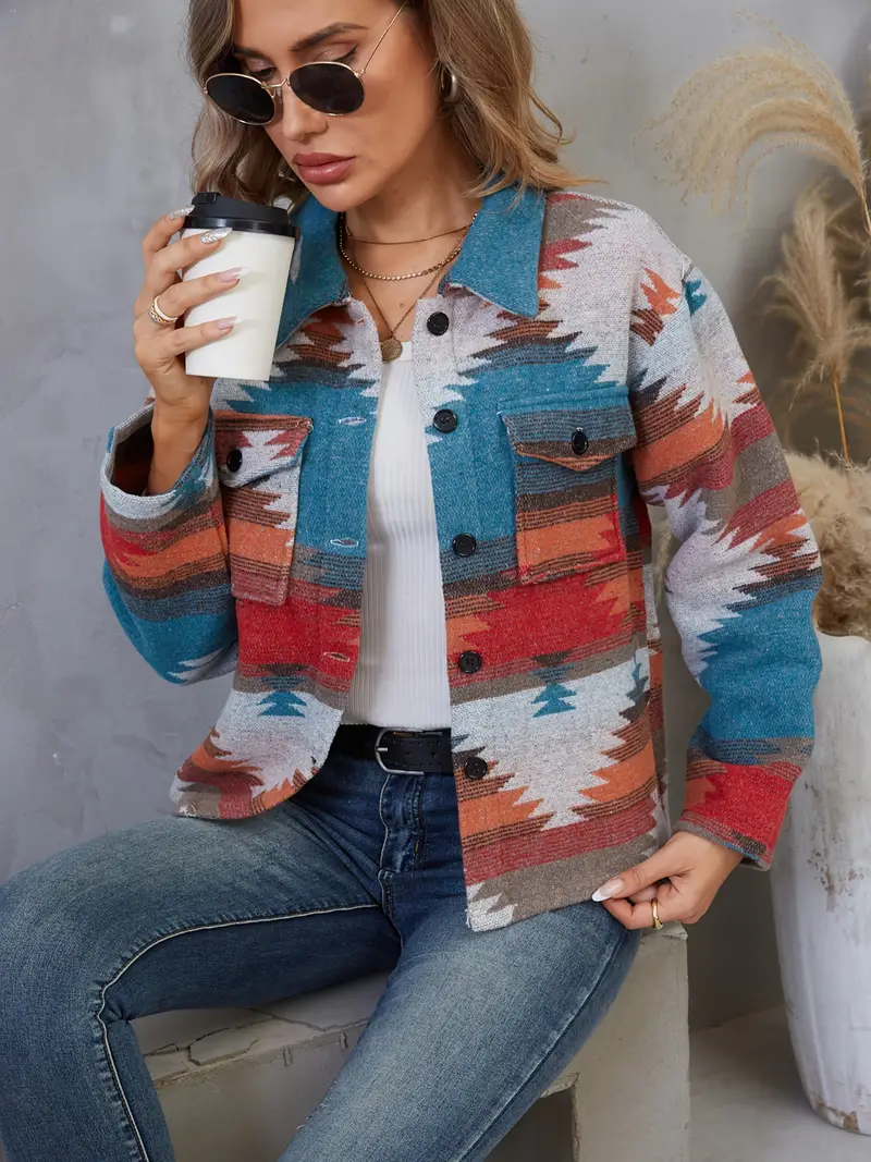Carla | Vintage style cotton jacket - Image 5