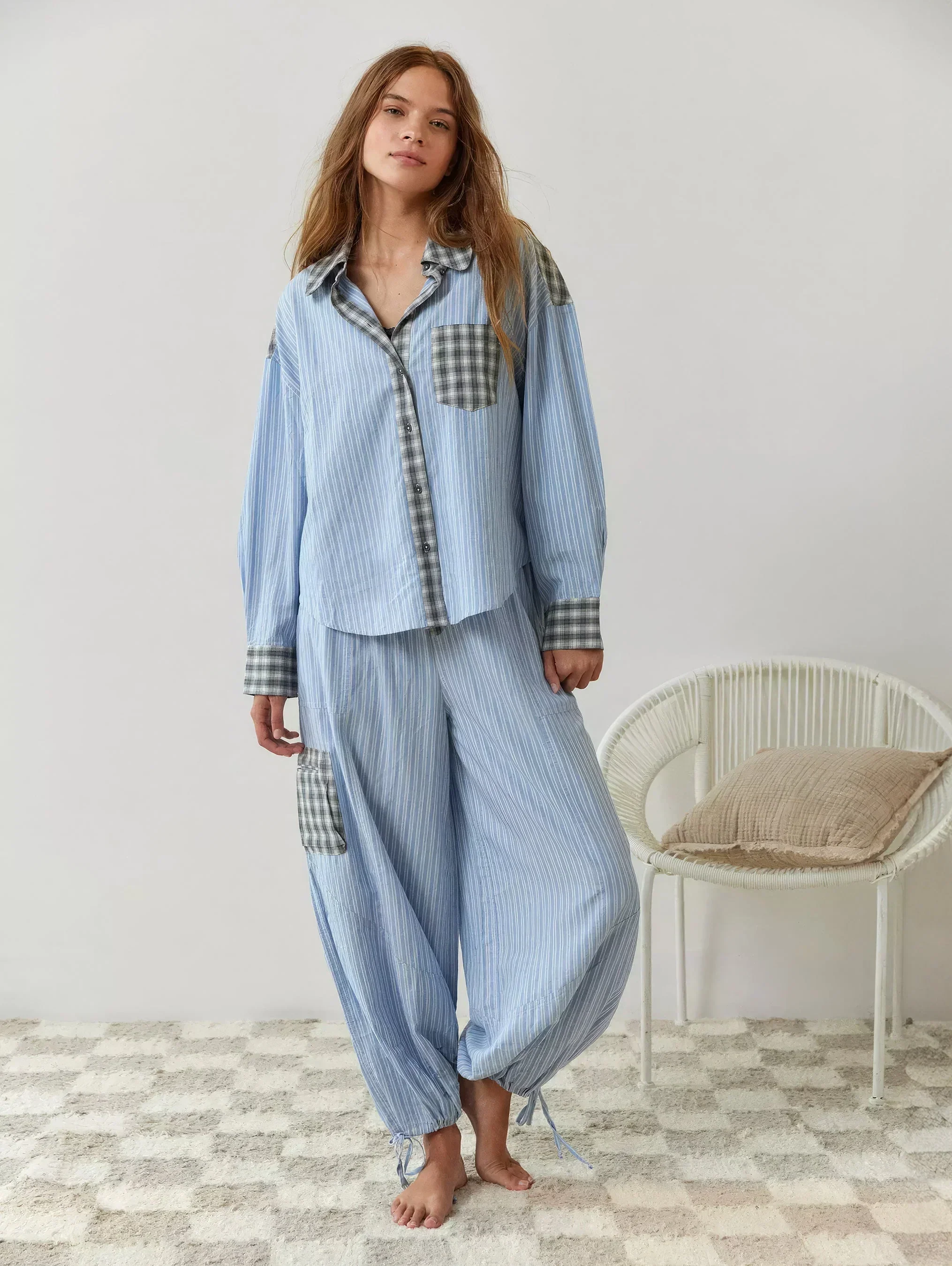 Carmela® | Checked pajama set for women