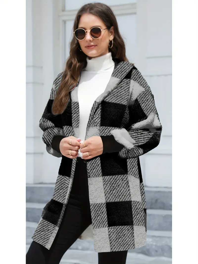 Carmen | Soft plush hooded cardigan - Image 4