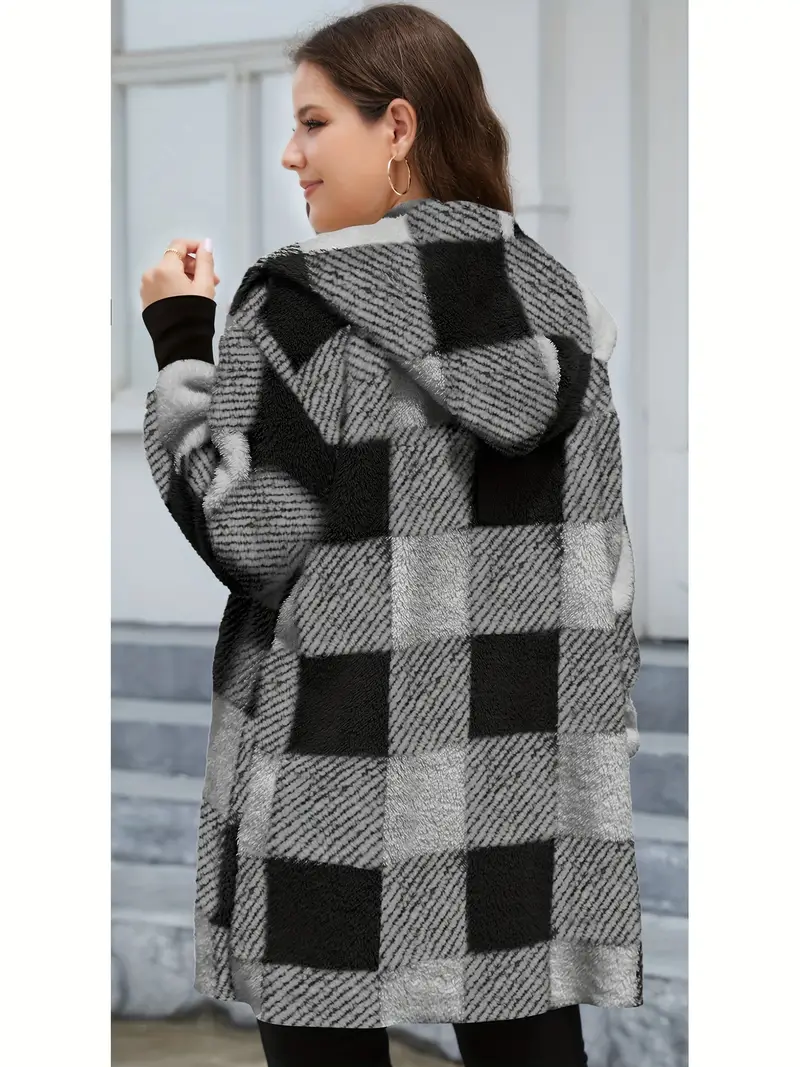 Carmen | Soft plush hooded cardigan - Image 5