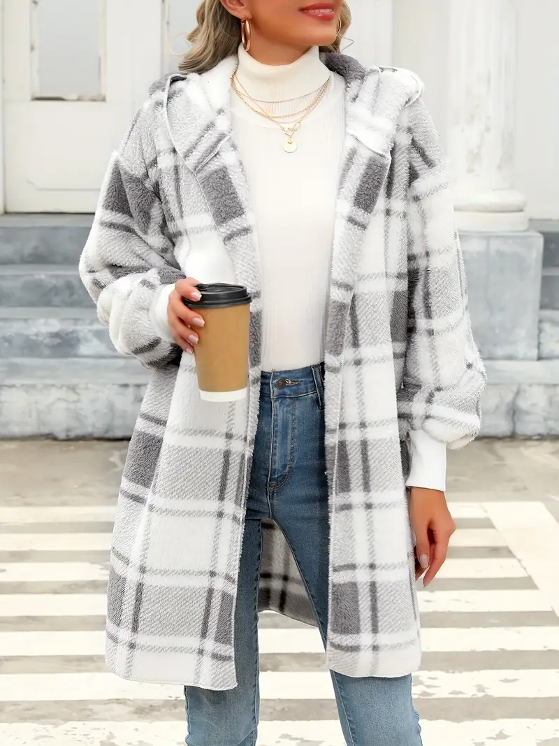 Carmen | Soft plush hooded cardigan - Image 6