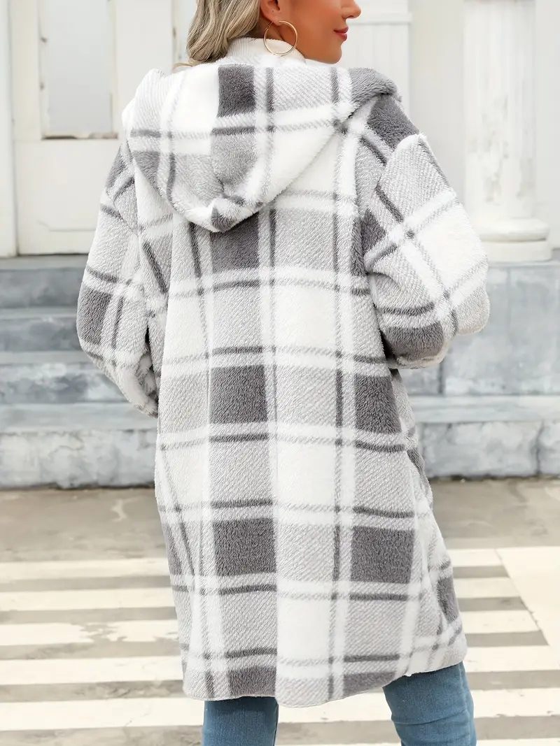 Carmen | Soft plush hooded cardigan - Image 8