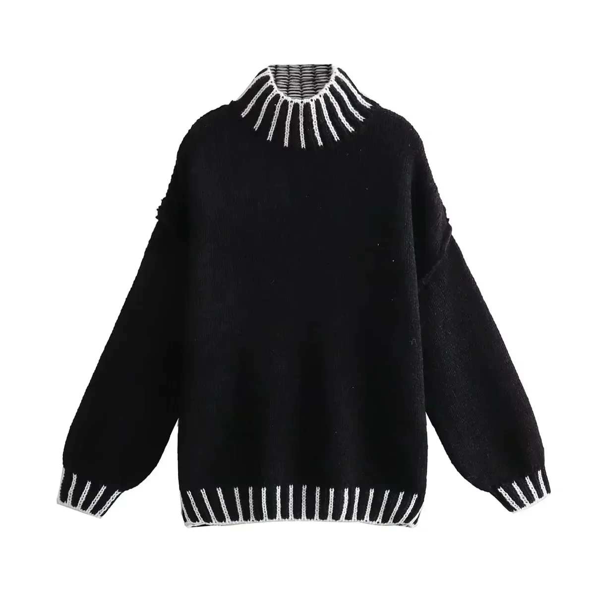 Carmen | Vintage turtleneck sweater - Image 7