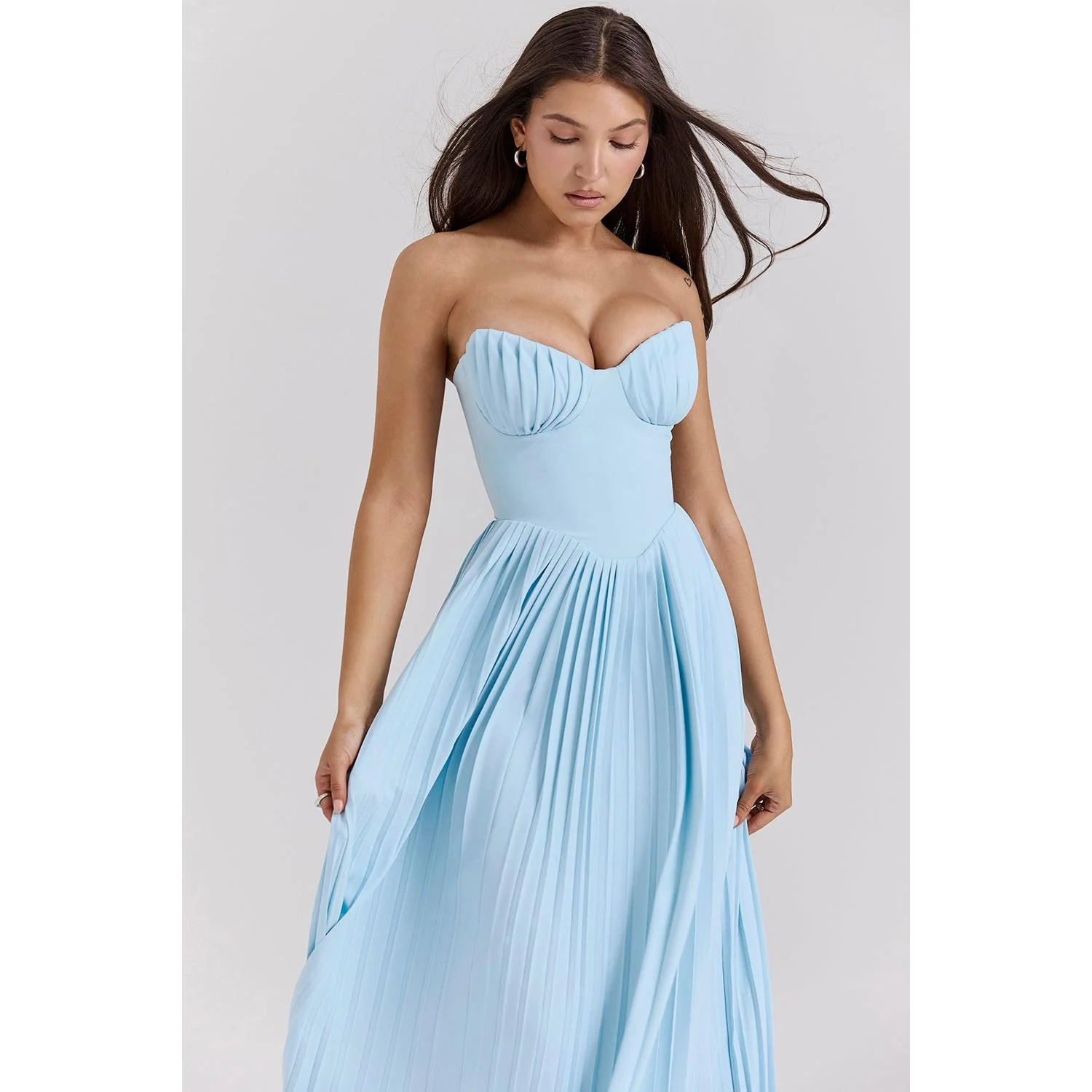Casandra® | Long Dress With Corset - Image 5