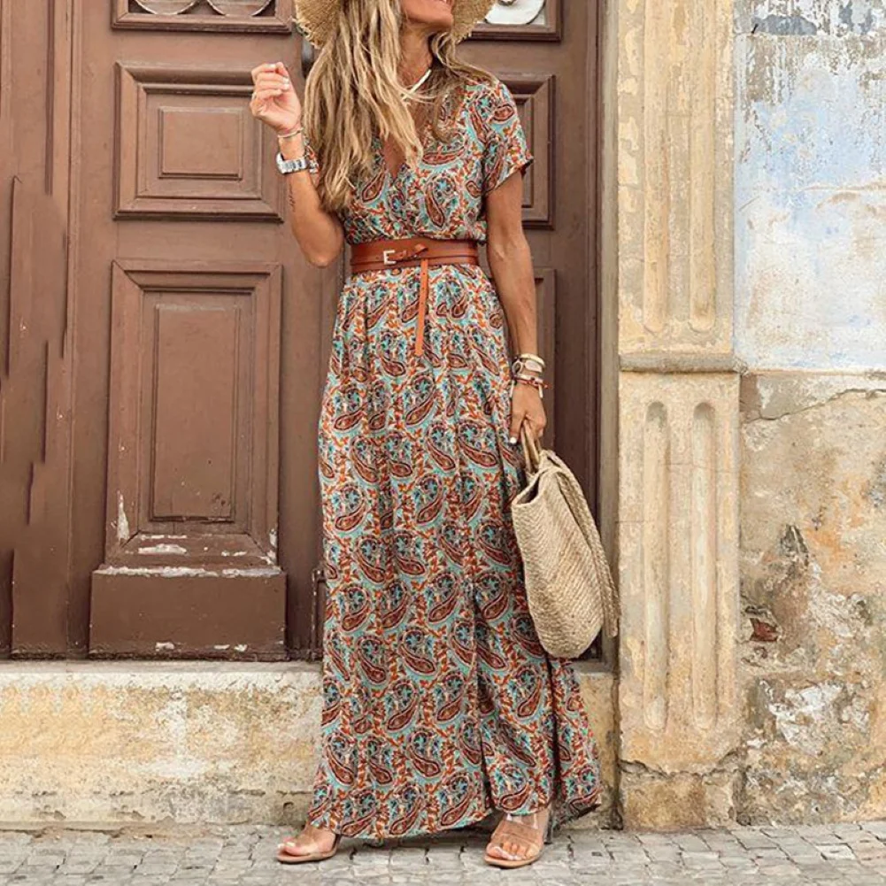 Cecilia® | Paisley Pattern Dress - Image 5