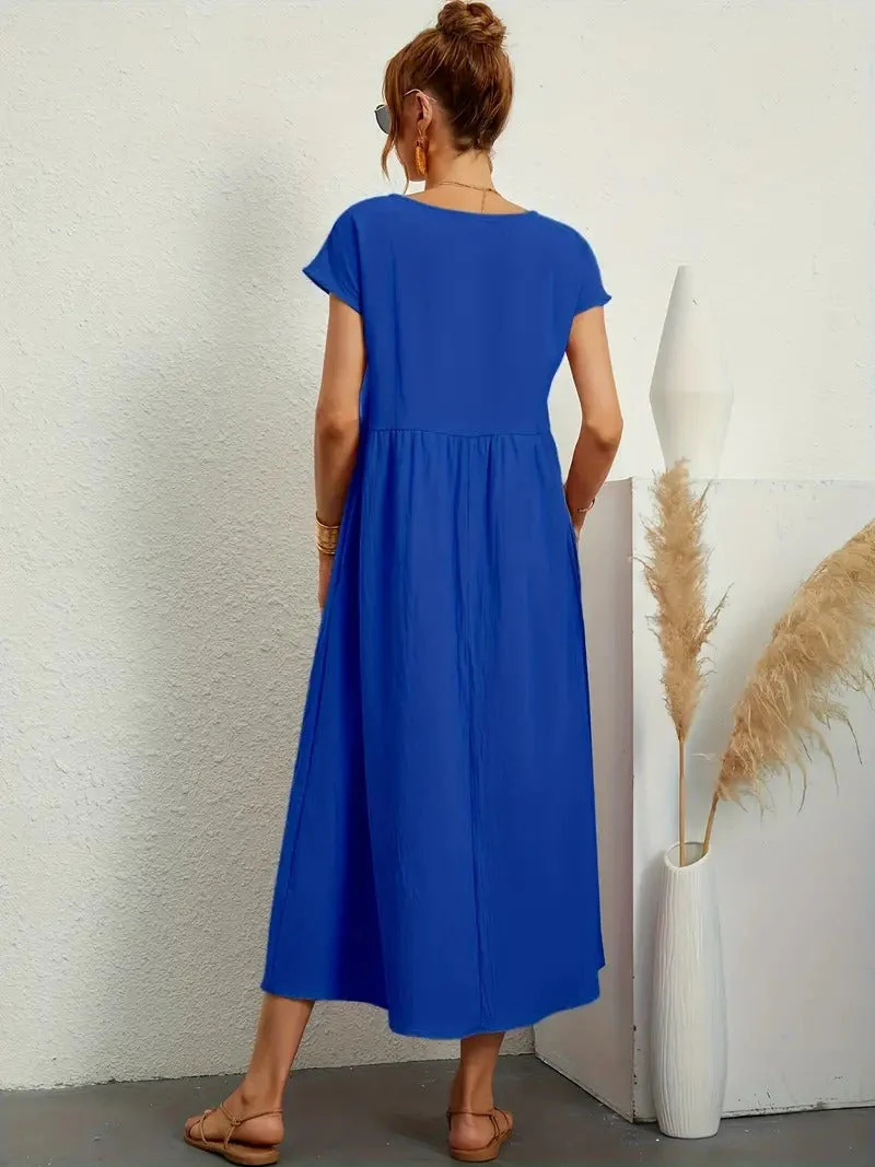 Cecilia® | Premium Linen Pocket Dress - Image 16