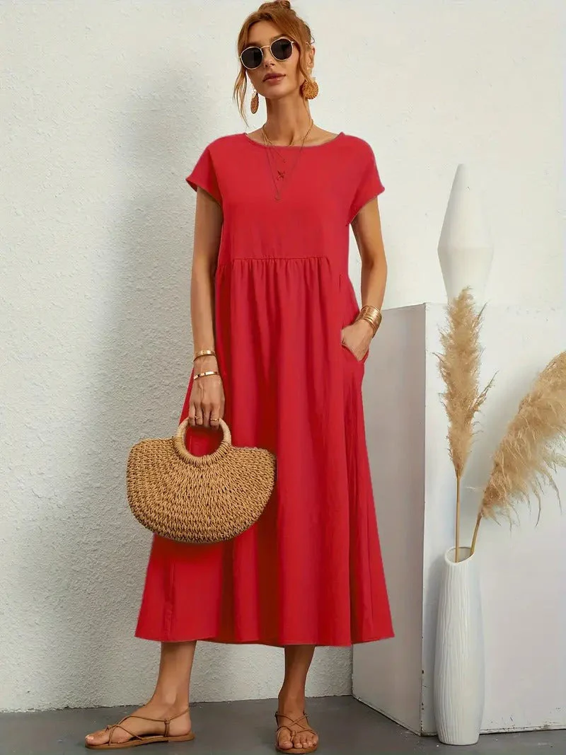 Cecilia® | Premium Linen Pocket Dress - Image 7