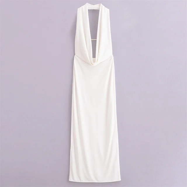 Cecilia® | Slim Fit Hanging Neckline Polyester Summer - Image 5