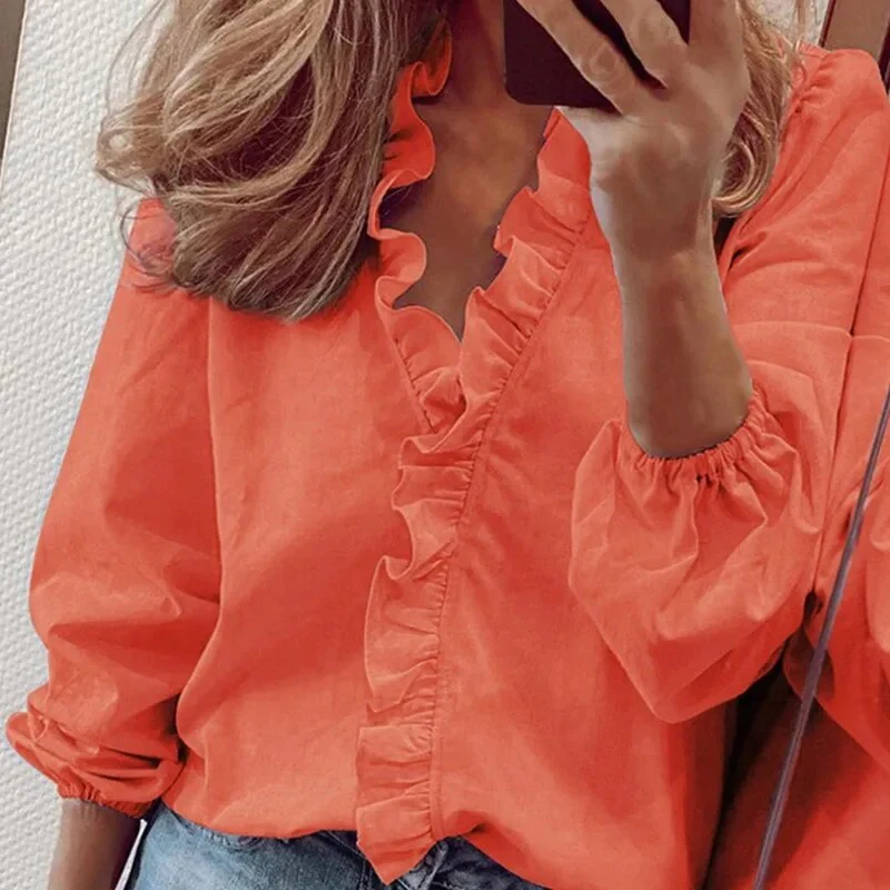 Cecilia® | Stylish Ruffle Blouse - Image 4