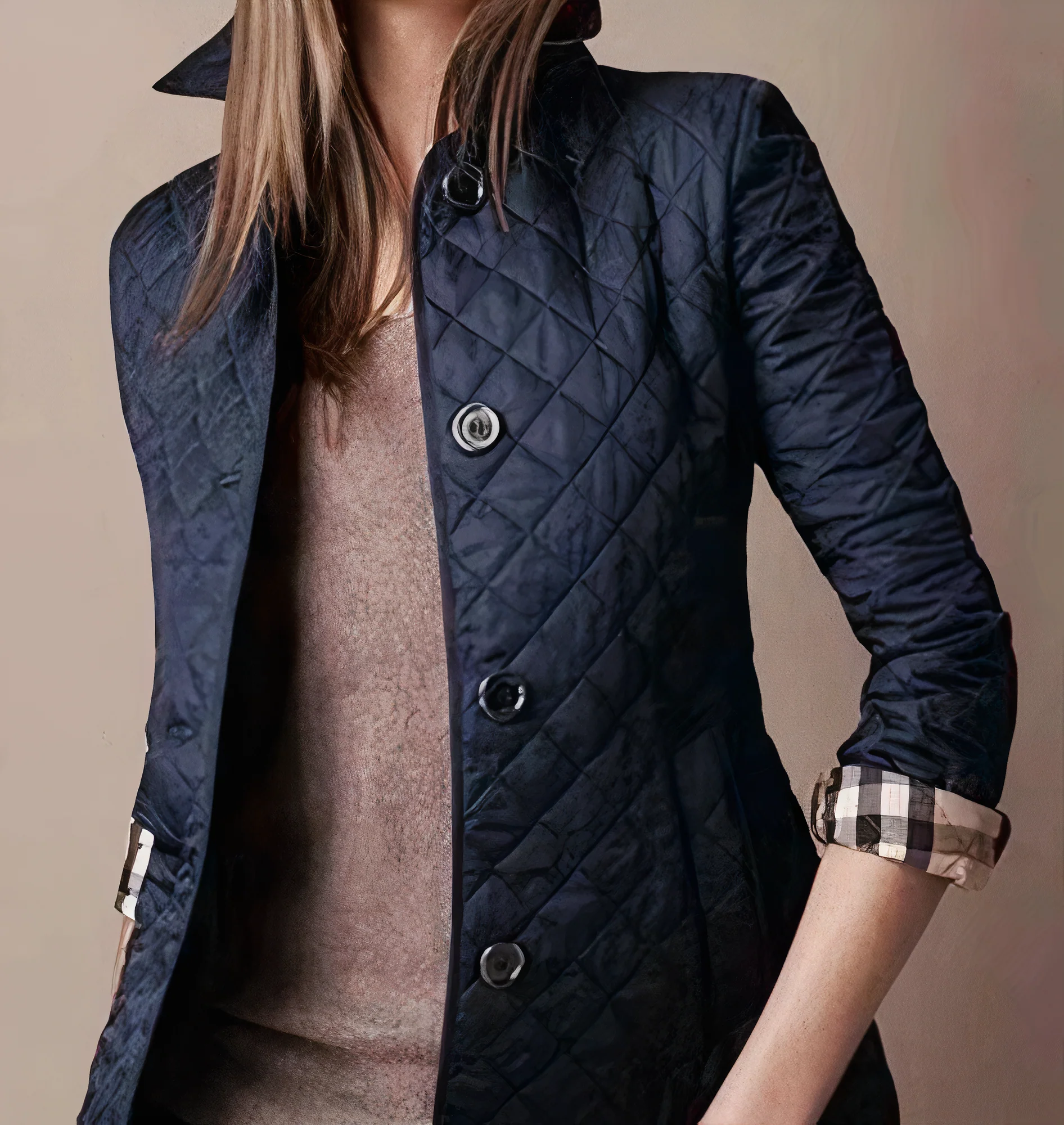 Cecilia | Women's silk and cotton jacket - Image 5