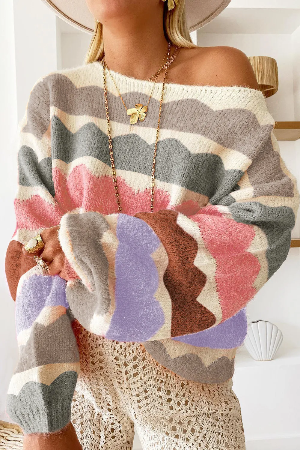 Cecilia | Casual and fashionable winter sweater - Image 8