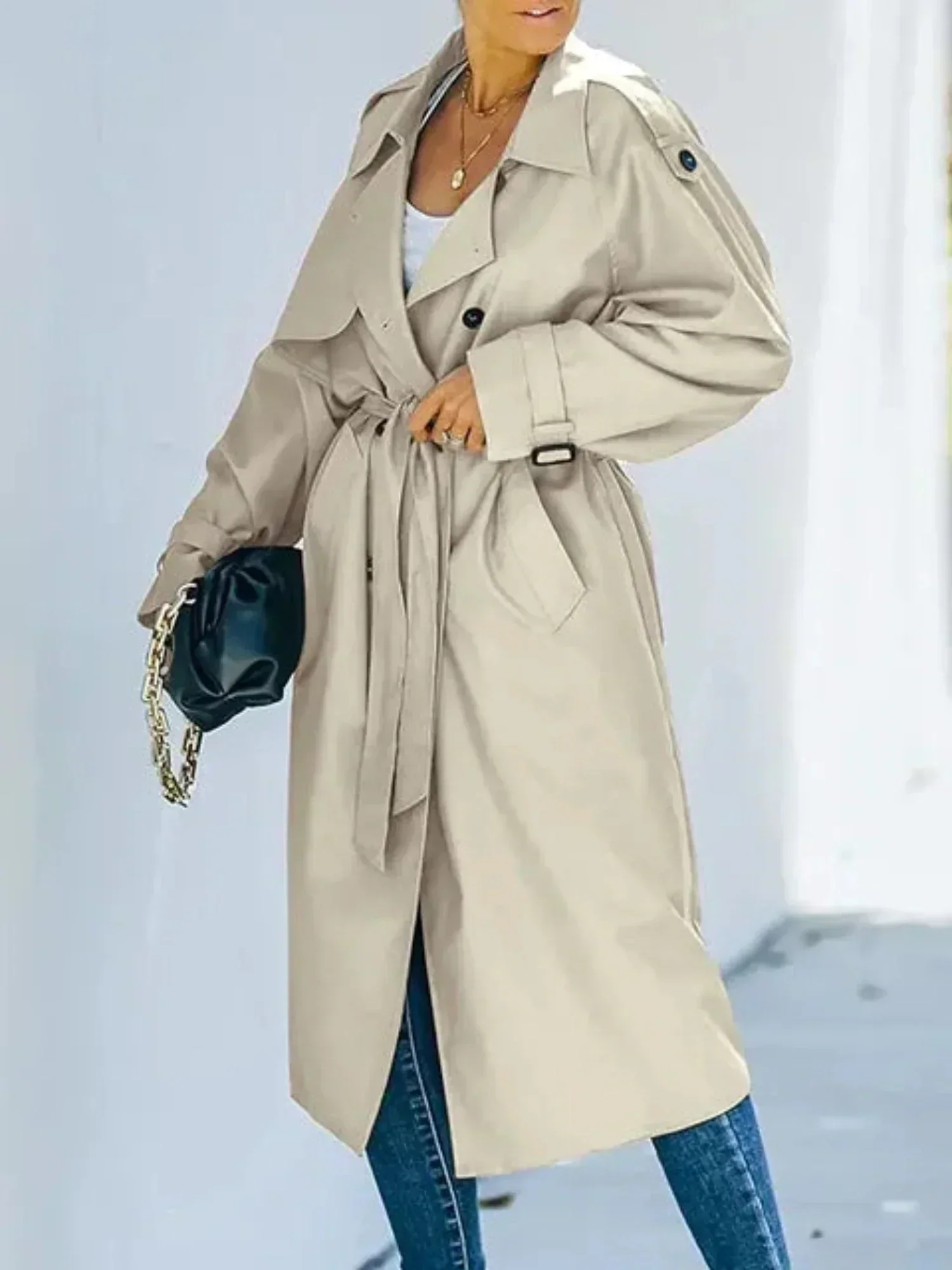 Celia | Casual and stylish winter coat - Image 4