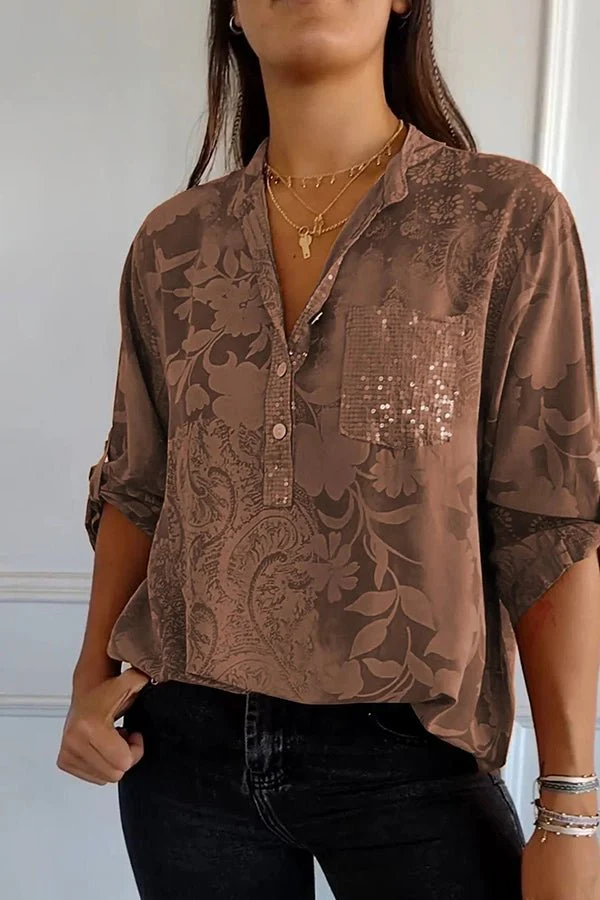 Celsa® | Glamorous Sequin Top For Festive Occasions