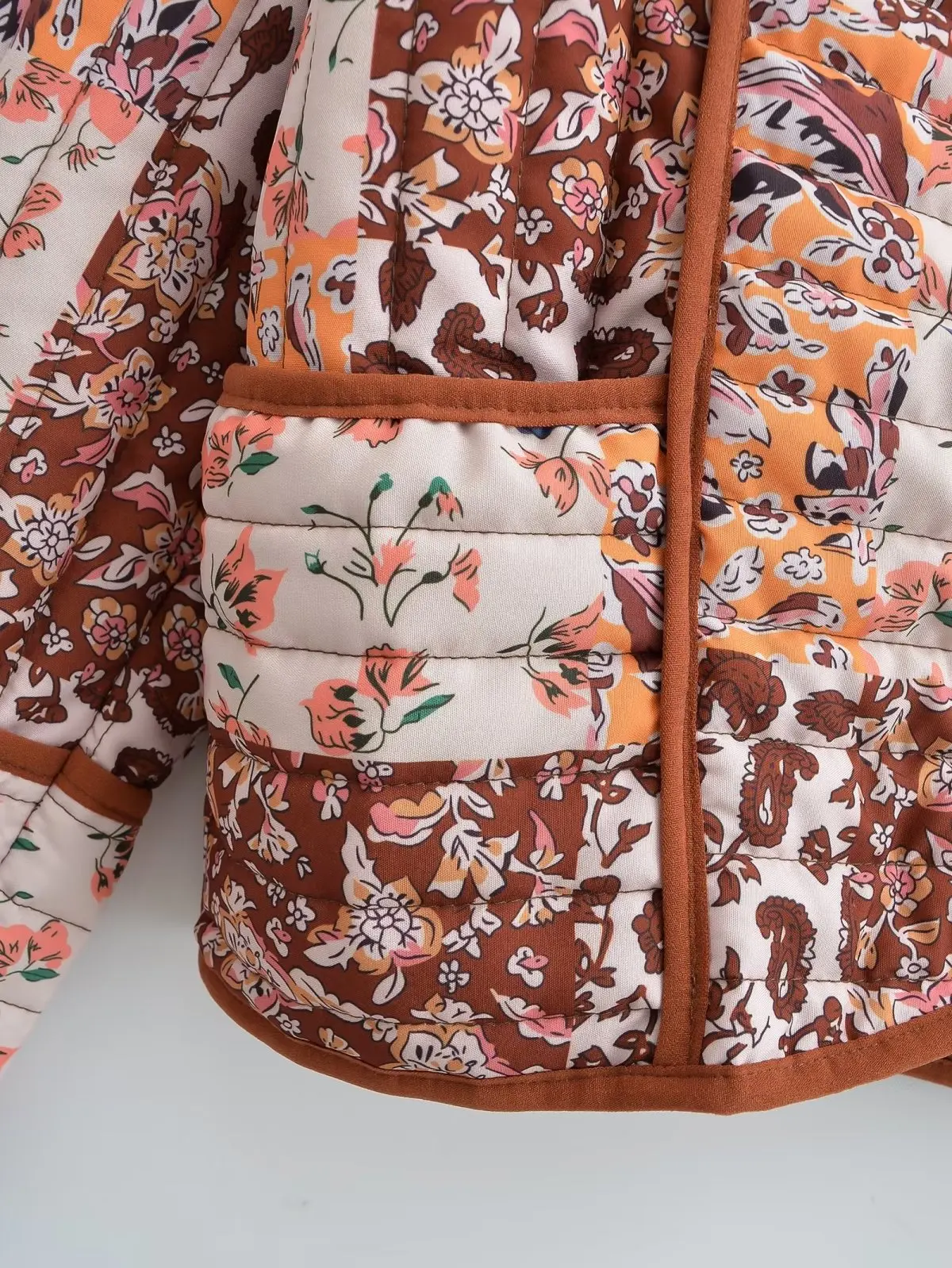 Cesia® | Coat With A Floral Pattern - Image 11