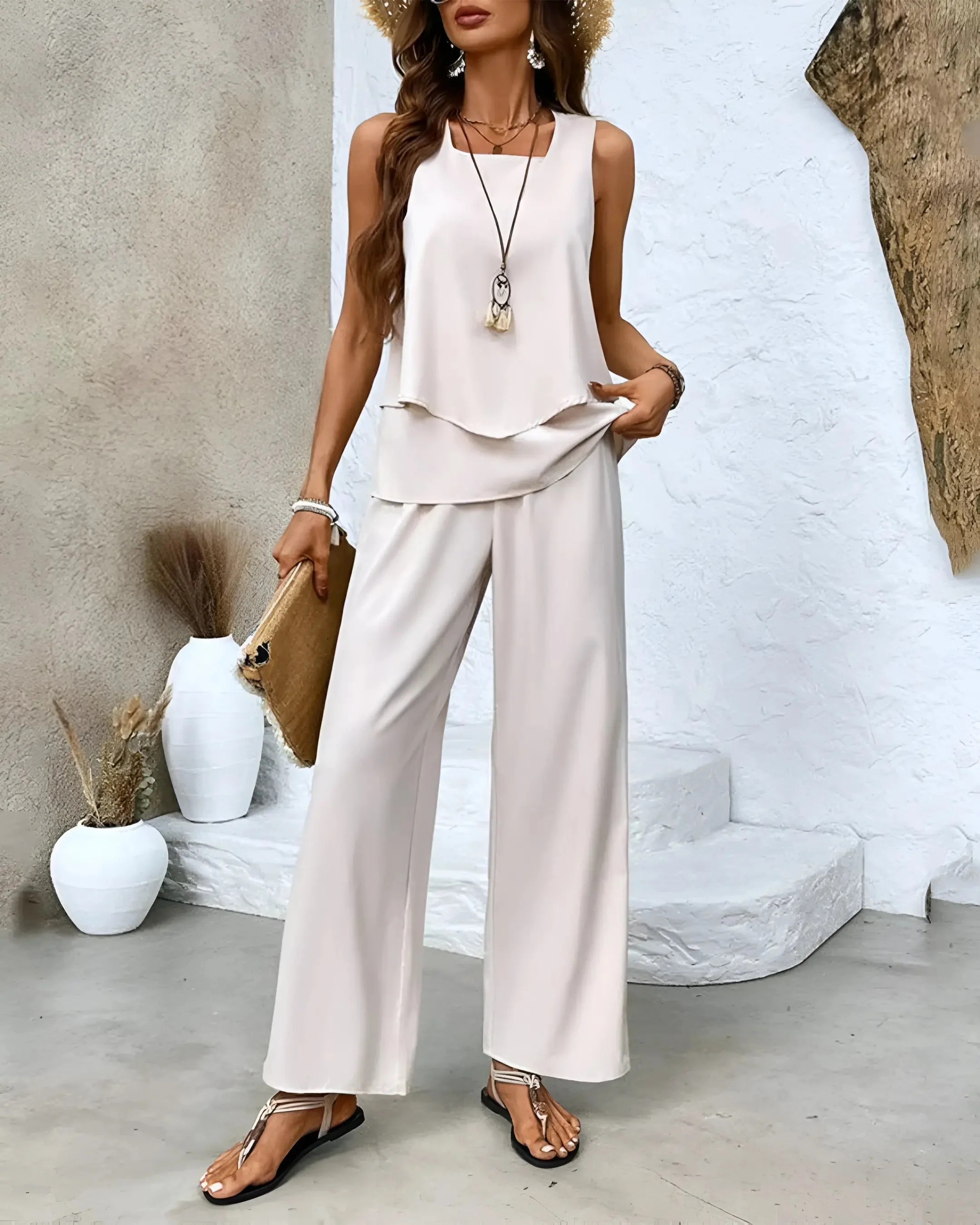 Cielo® | Lightweight elegant women's two-piece set - Image 5