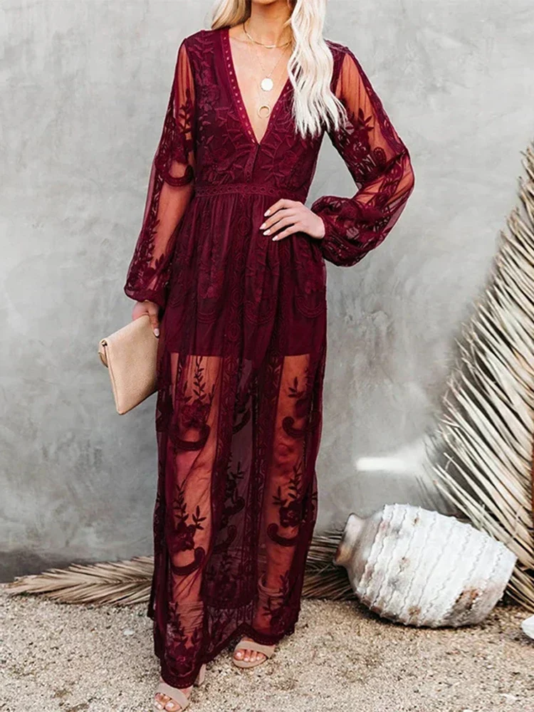 Cinthia® | Maxi Dress Bohemian Lace - Image 9