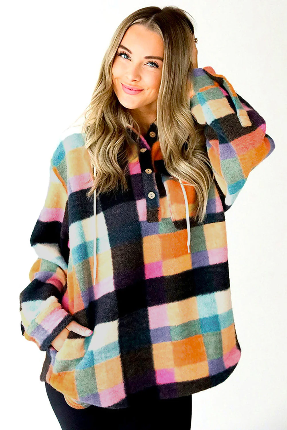 Cintia| Chic and relaxed winter hoodie - Image 2