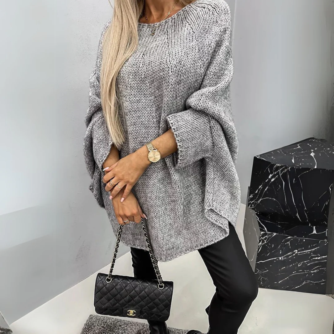 Claire | Elegant Cable Sweater - Image 2