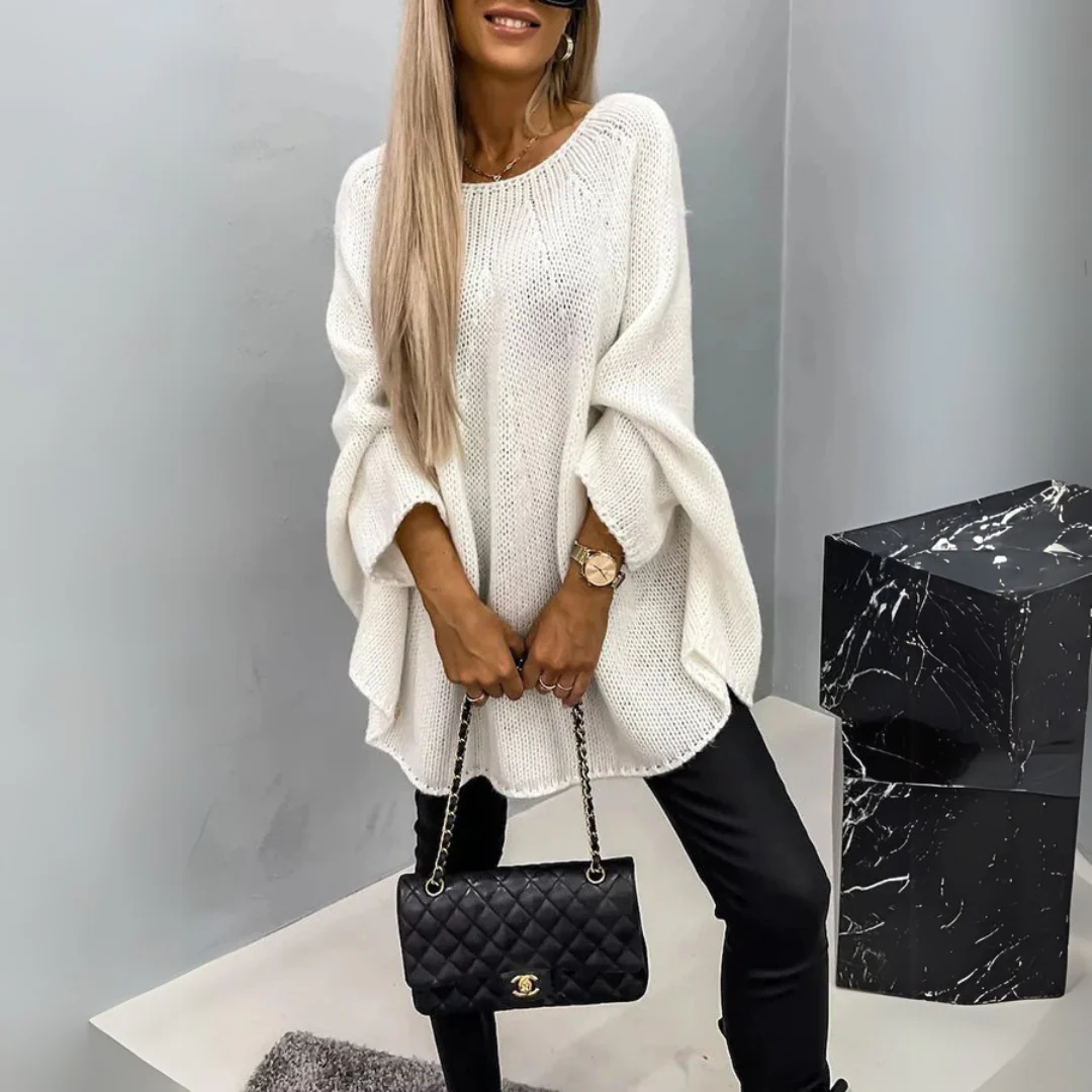 Claire | Elegant Cable Sweater - Image 3