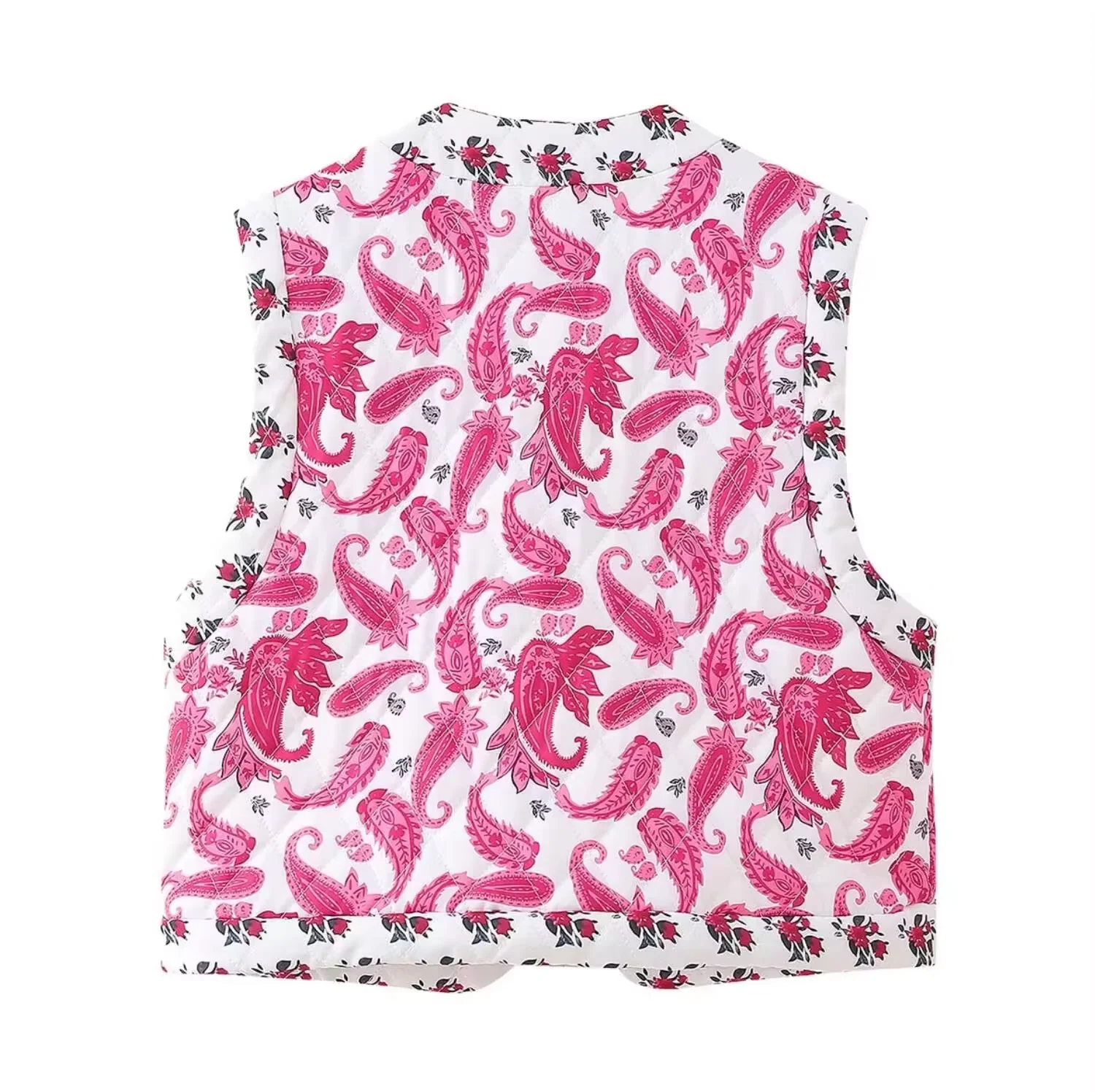 Clara® | Paisley Print Steppweste - Image 6
