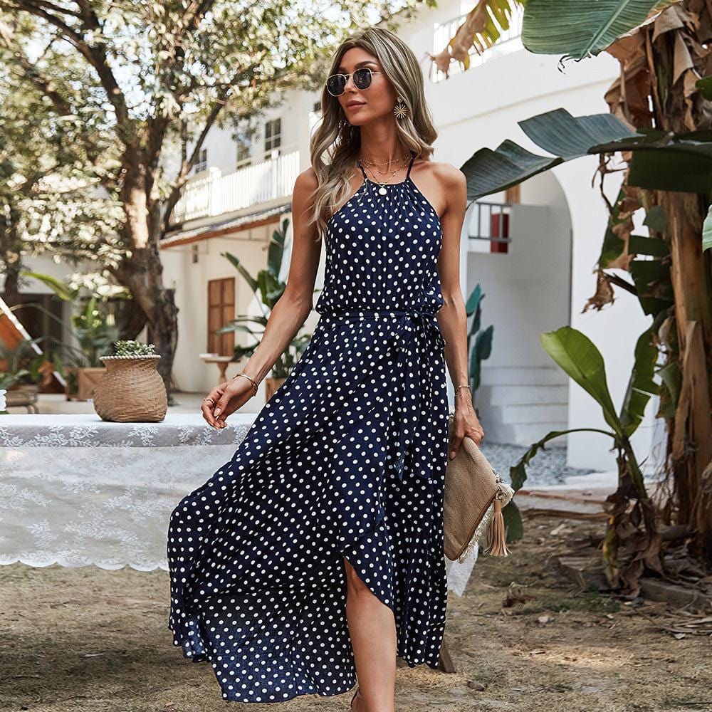Clarisa® | Fashionable Summer Dress With Polka Dots - Image 3