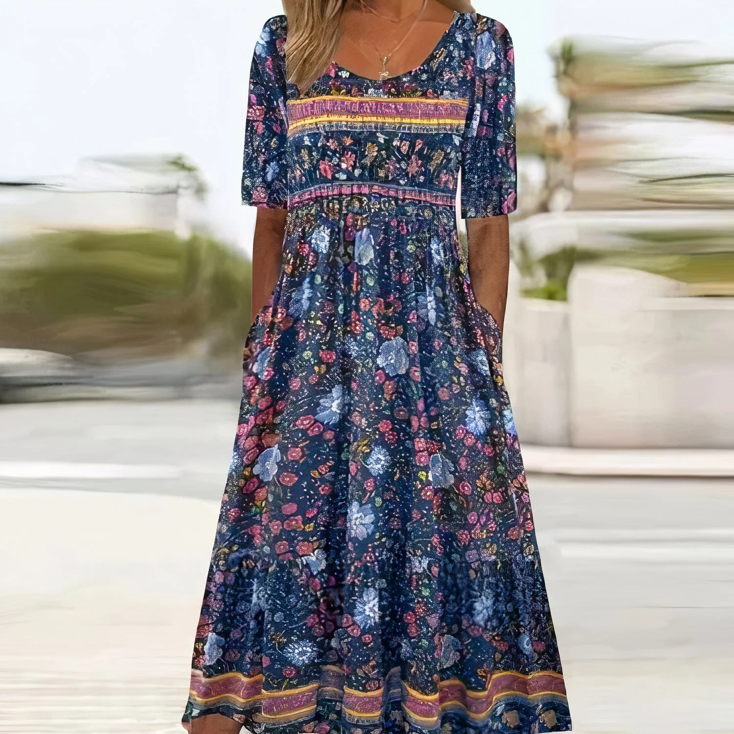 Claudia® | Elegant Bohemian Dress For Women - Image 3