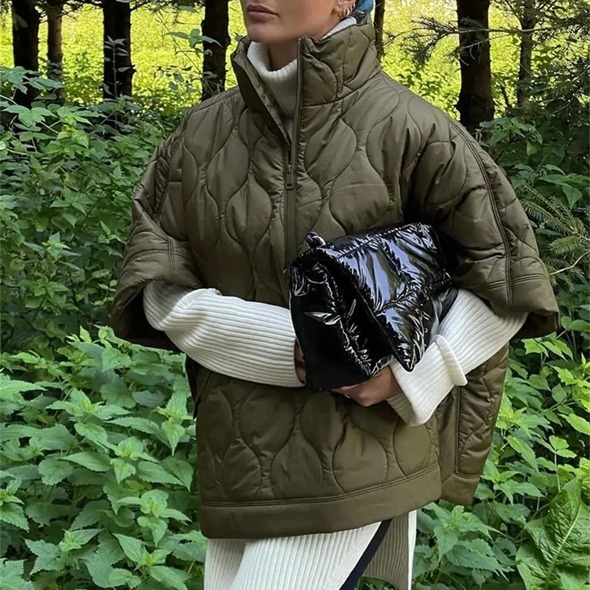Claudia | Elegant parka coat for women - Image 4