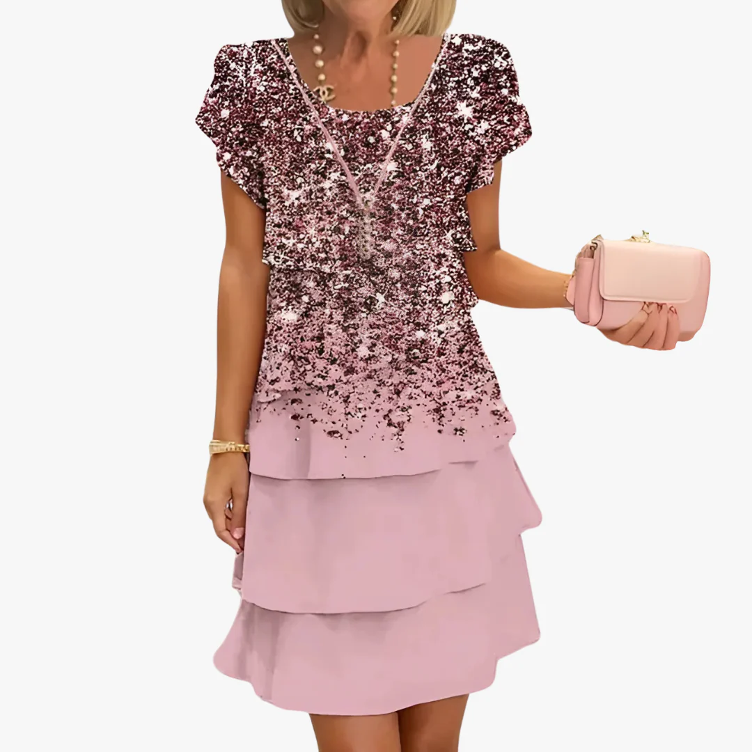 Claudia® | Elegant women's maxi dress with floral pattern - Image 4