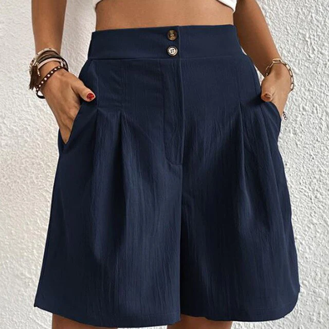 Claudia® | Stylish Double Button Shorts For Women - Image 2