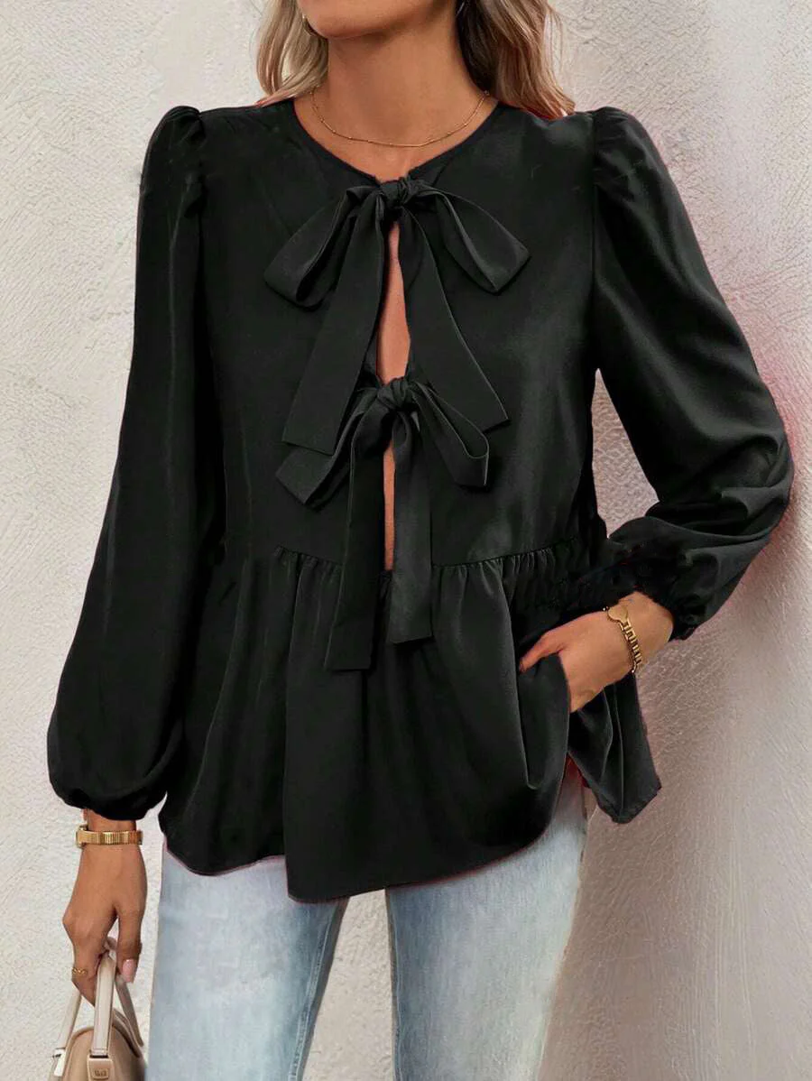 Concepción® | Women'S Blouse With Elegant Bow Details And Voluminous Sleeves - Image 6