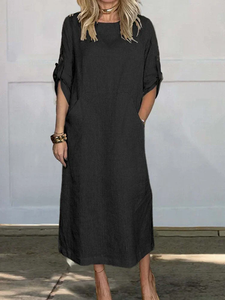 Consolación® | Sweater Dress With Pockets - Image 3