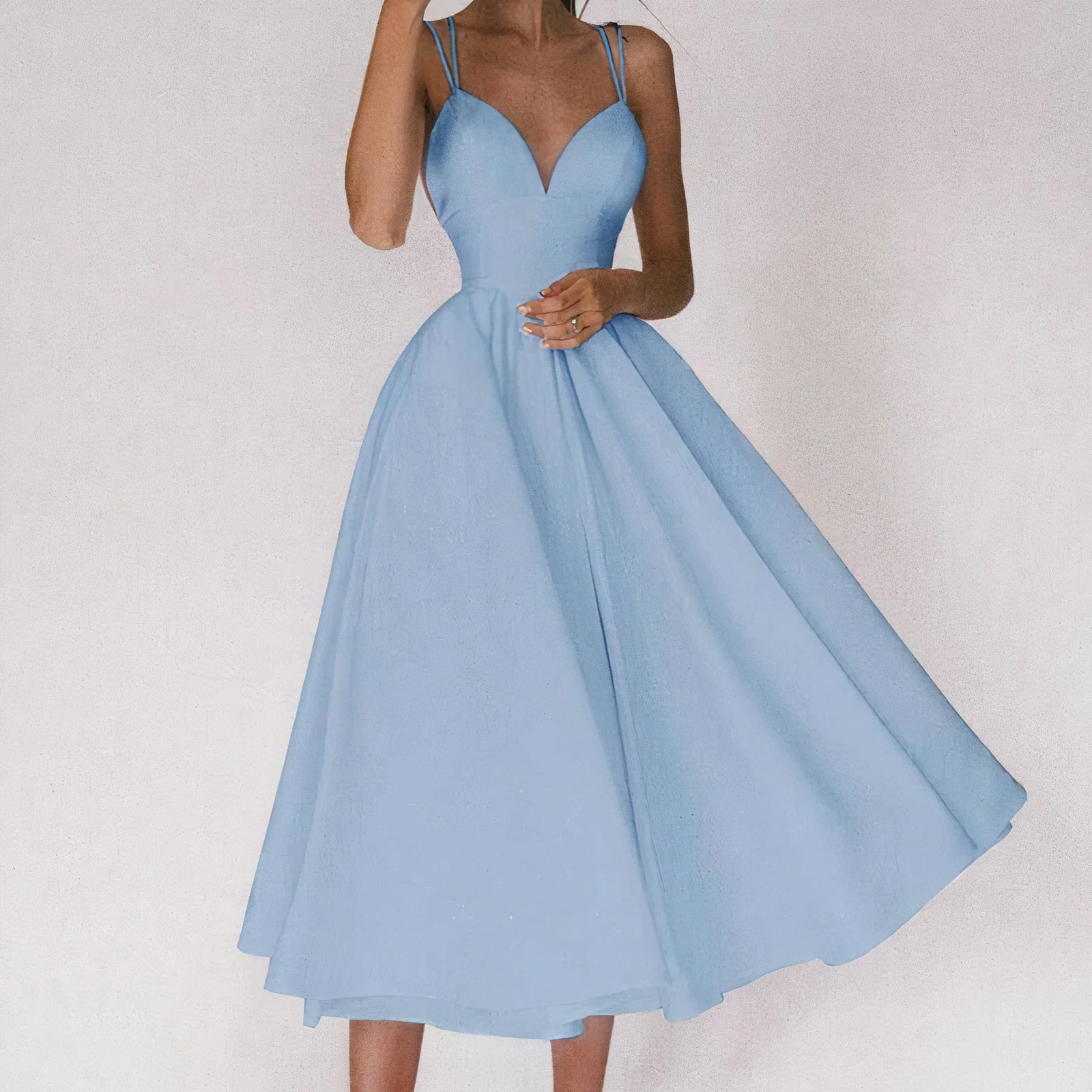 Corina® | Elegant V-Neck Dress - Image 2