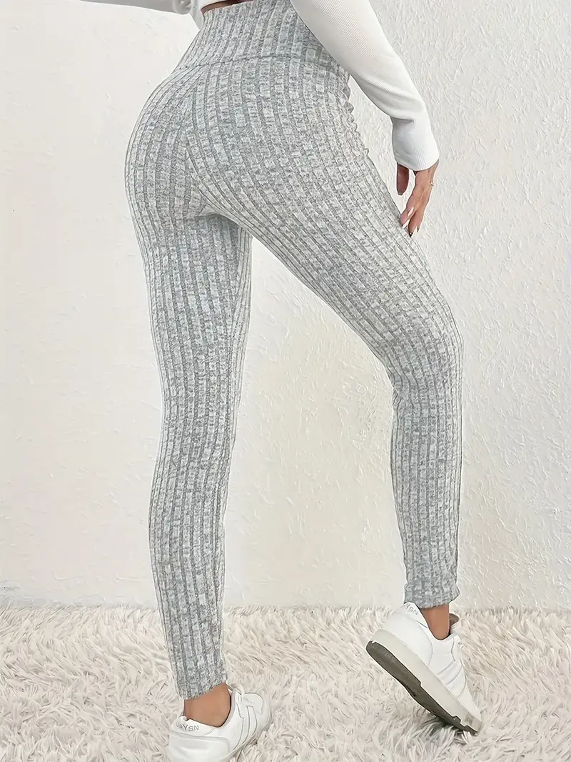 Costanza® | Fleece-Lined Knit Leggings - Image 2