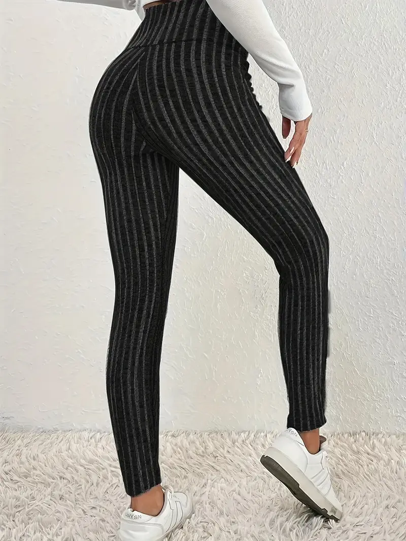 Costanza® | Fleece-Lined Knit Leggings - Image 3