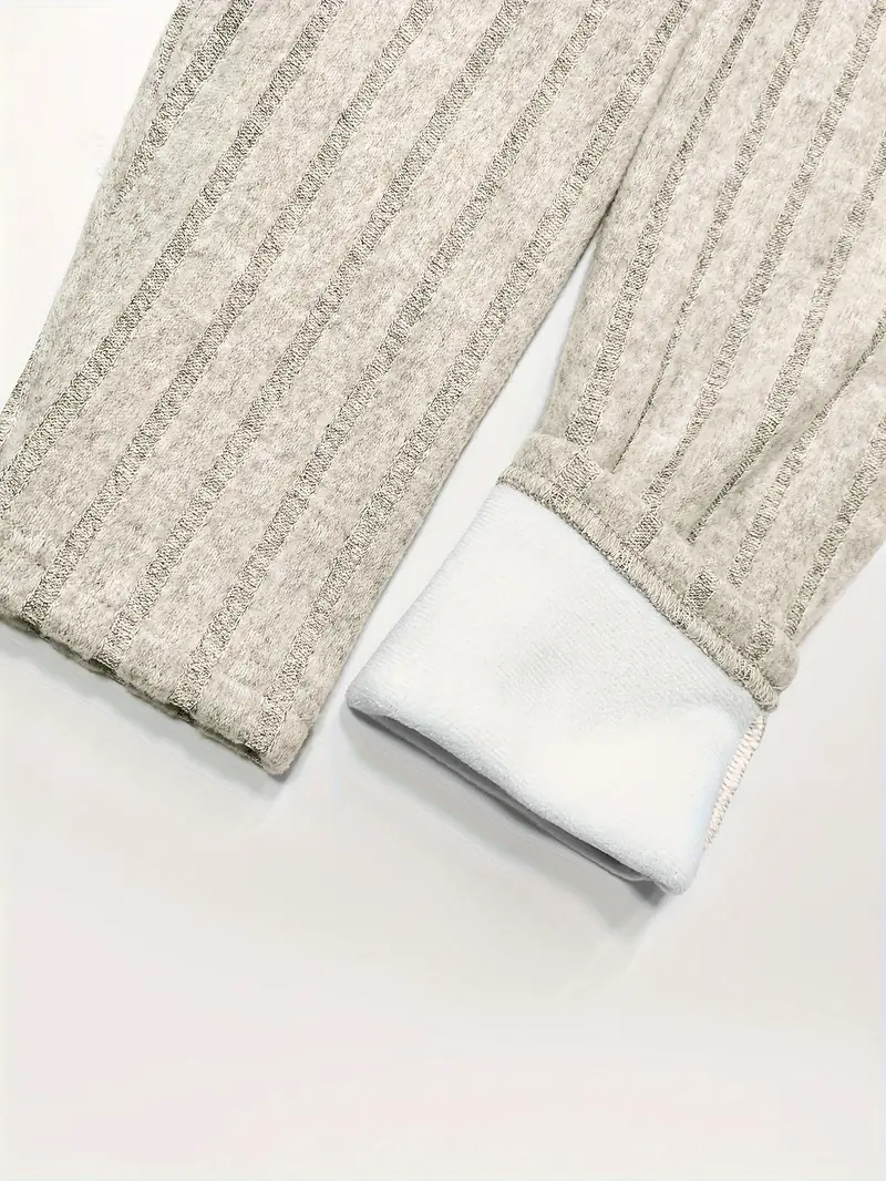 Costanza® | Fleece-Lined Knit Leggings - Image 7