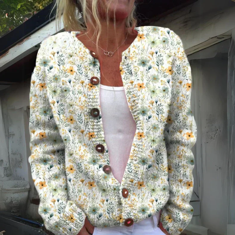 Dafne® | STYLISH FLORAL CARDIGAN - Image 5