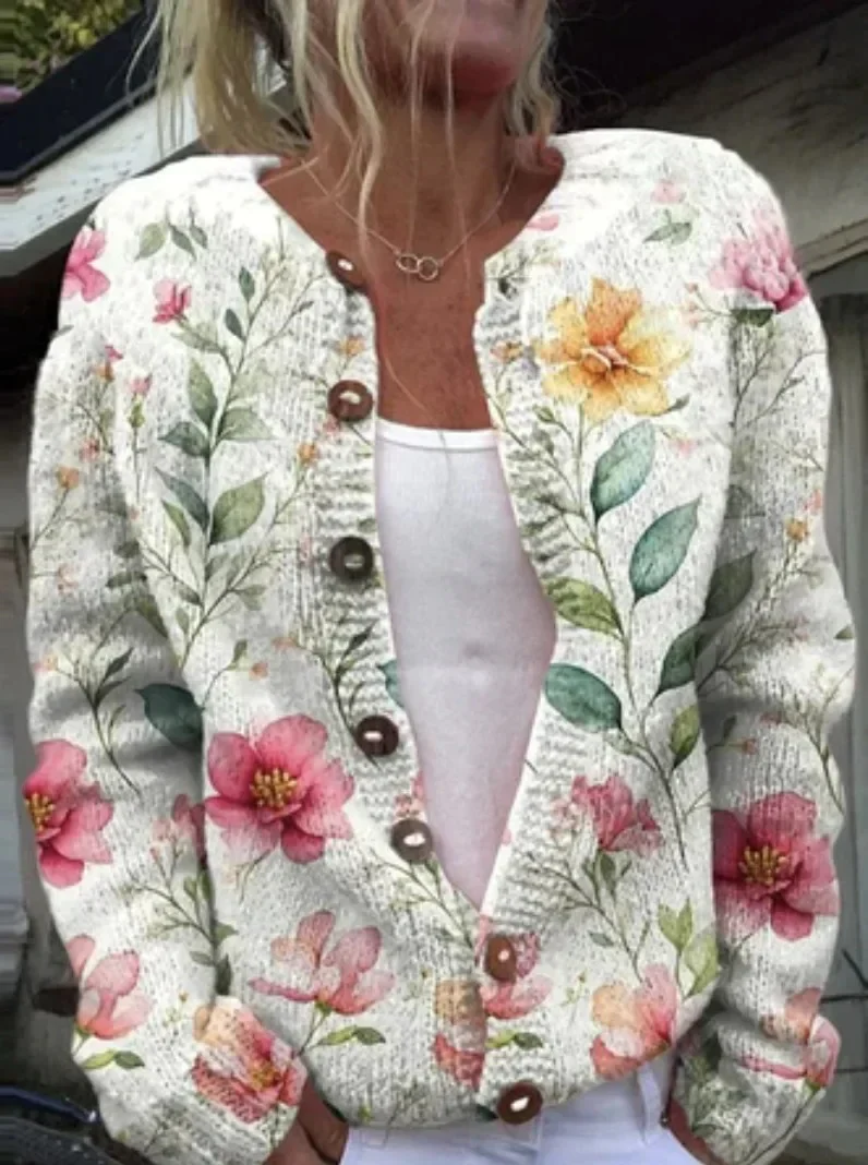 Dafne | STYLISH FLORAL CARDIGAN - Image 6