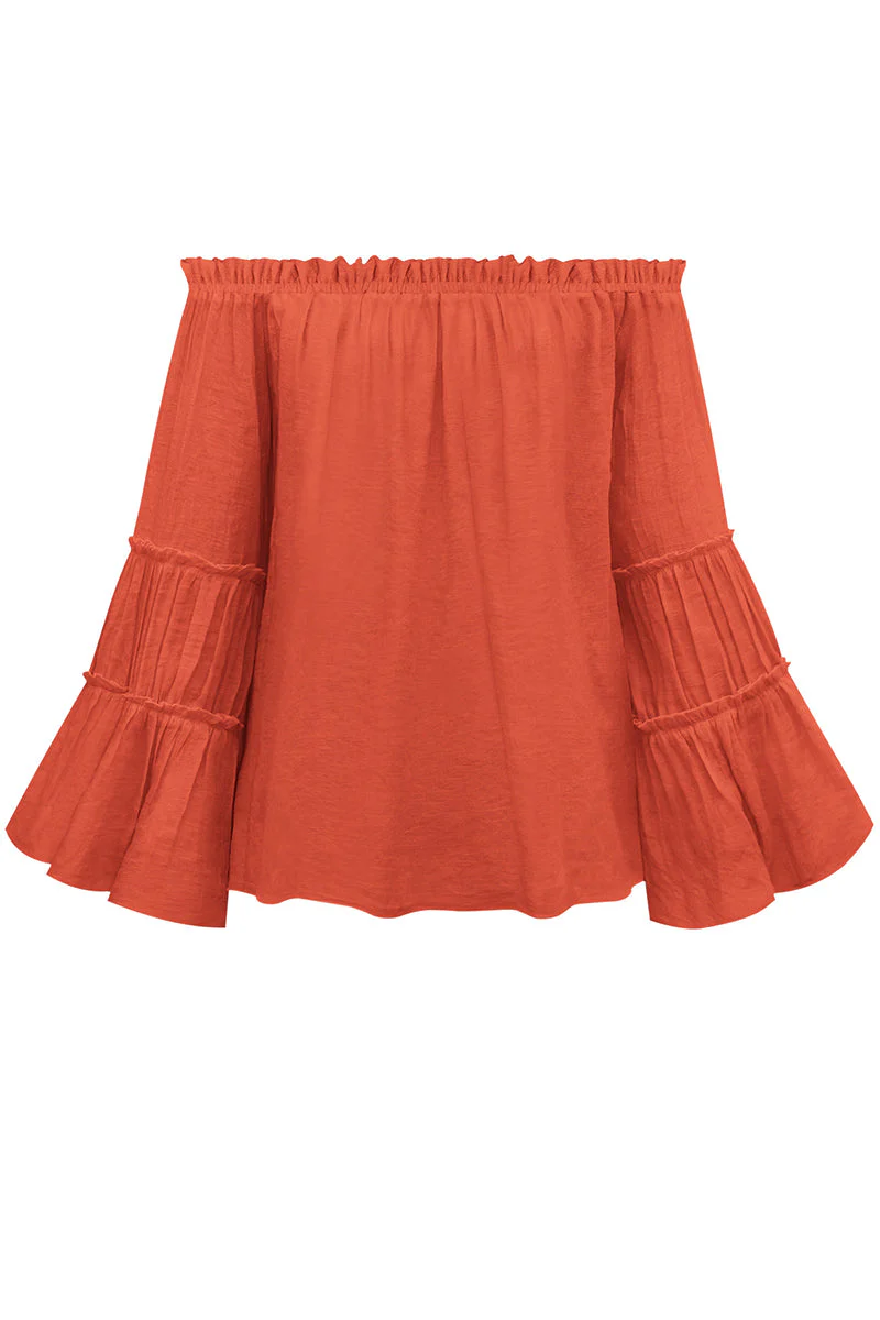Dalia | Street Solid Off Shoulder Tops - Image 20